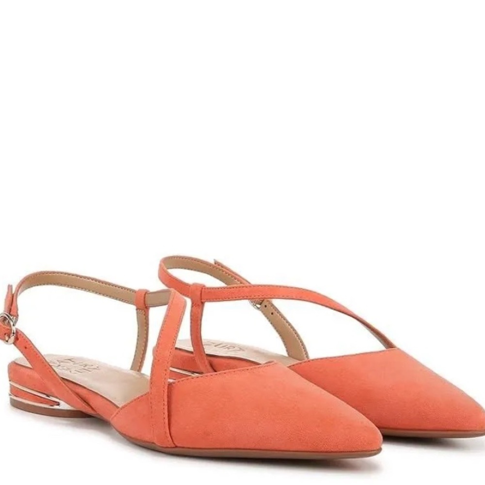 Naturalizer Hawaiian Coral Slingback Flats